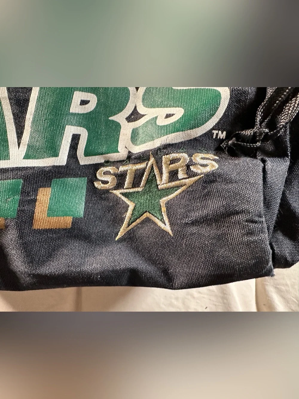 Dallas Stars NHL Retro Y2K Travel Gym Duffle Bag Hockey Embroidered 90s 2000s